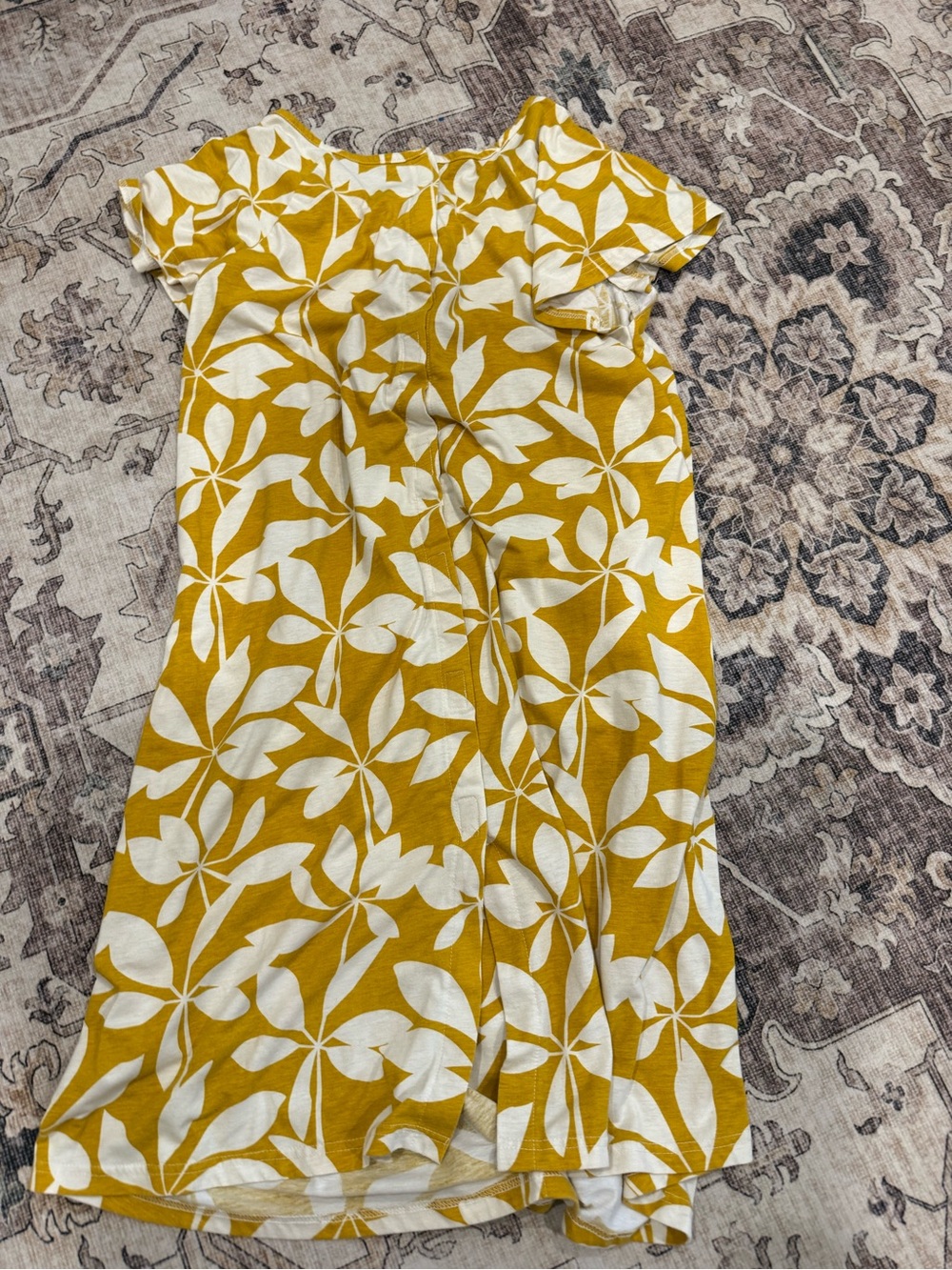Kindred Bravely Universal Labor and Delivery Gown in the "Honey Leaf"- SML